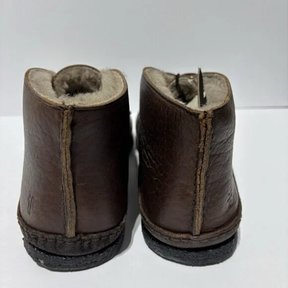 Frye Men’s Porter Chukka Boots Brown Leather, Size 9.5 M